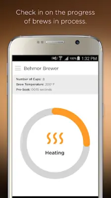 Behmor android App screenshot 1